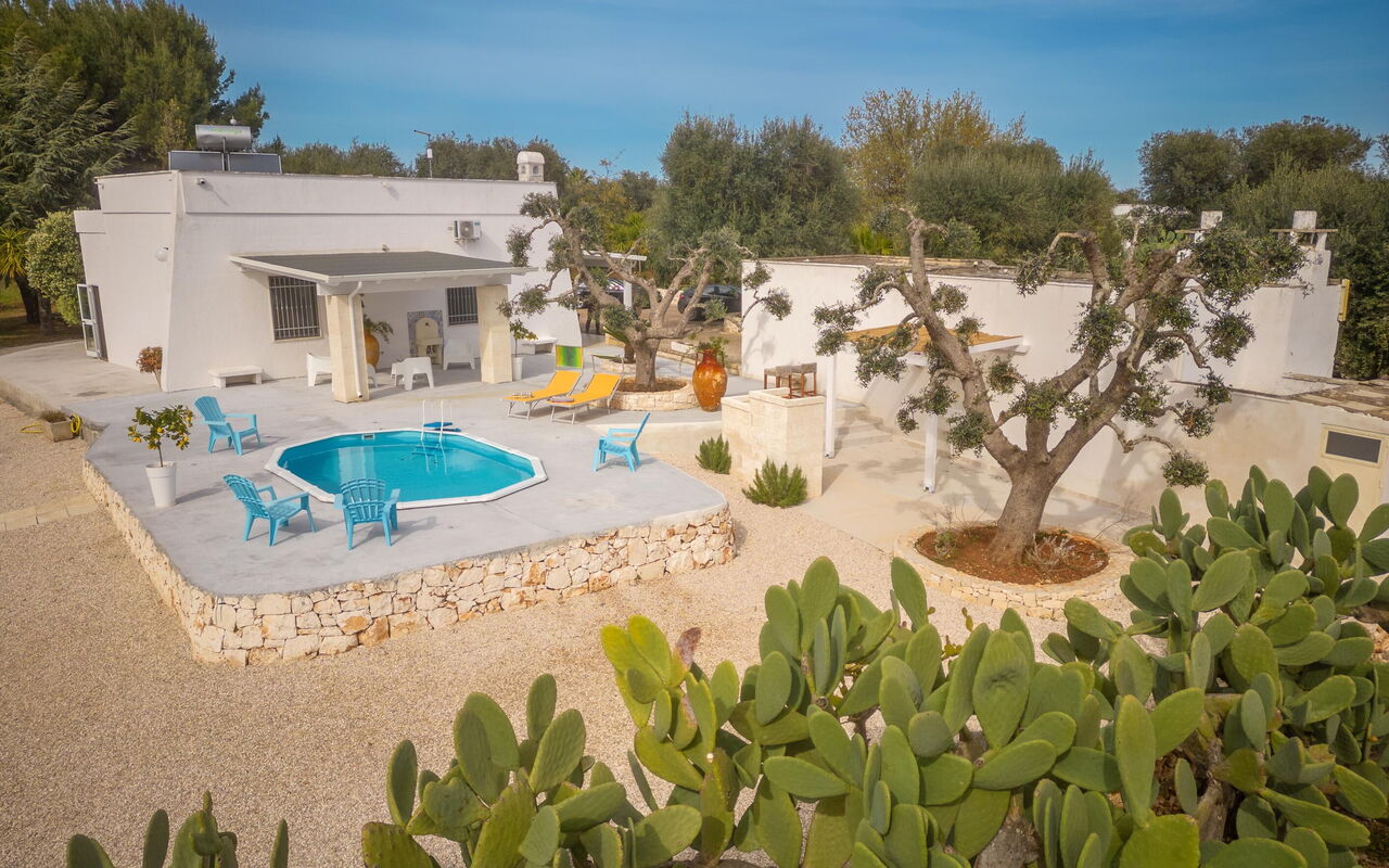 Villa Narkive: Buitenshuis, Hoofdingang, Tuin