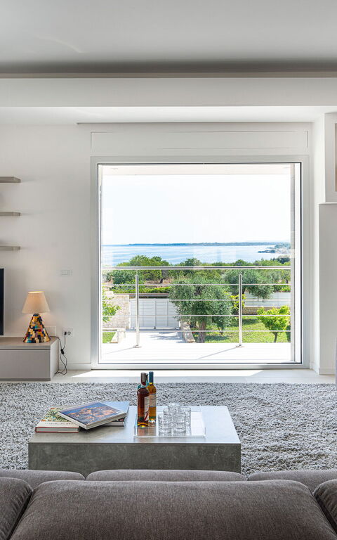 Villa Anna Plemmirio: Woonkamer