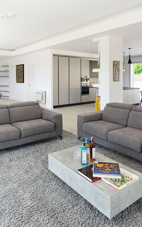 Villa Anna Plemmirio: Woonkamer