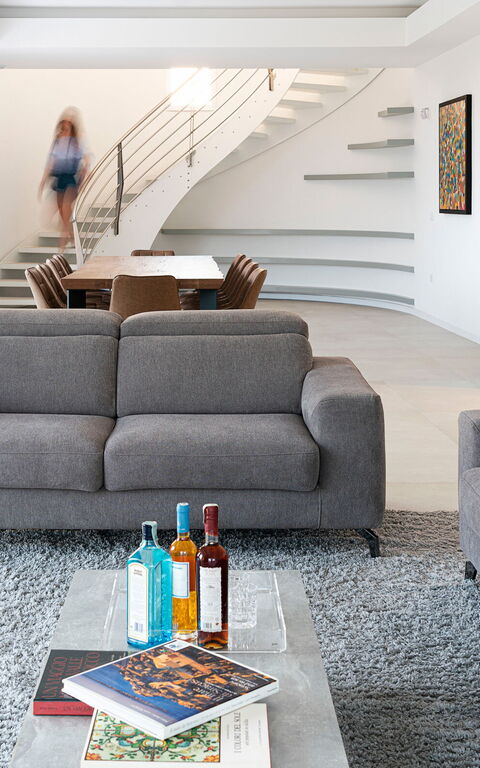 Villa Anna Plemmirio: Woonkamer