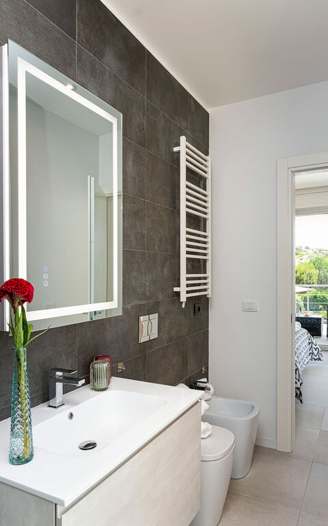 Villa Anna Plemmirio: Badkamer