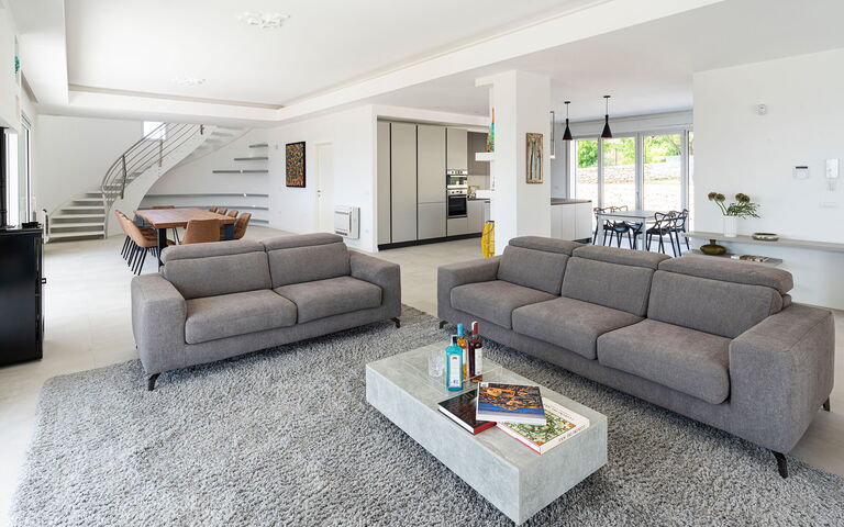 Villa Anna Plemmirio: Woonkamer