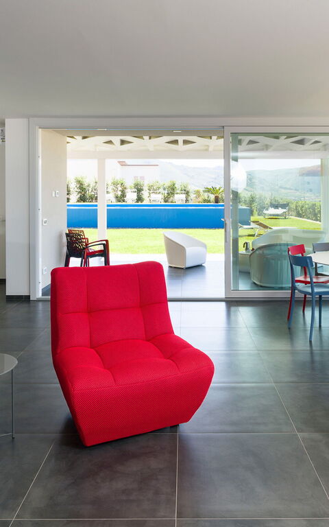 Villa Dolce: Woonkamer