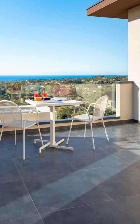 Villa Dolce: Balkon / terras / patio, Buitenkanten, Buitenshuis, Keer bekeken