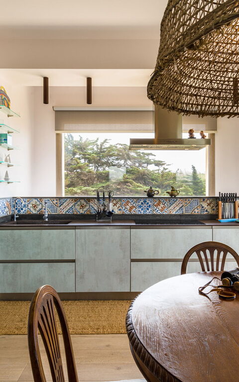 Casa Dafne: Keuken, Lunchroom