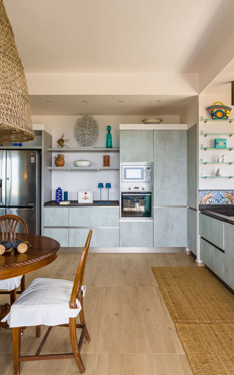 Casa Dafne: Keuken, Lunchroom