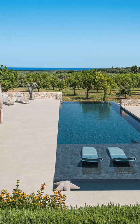 Pigna Blue: Buitenkanten, Buitenshuis, Keer bekeken, zwembad