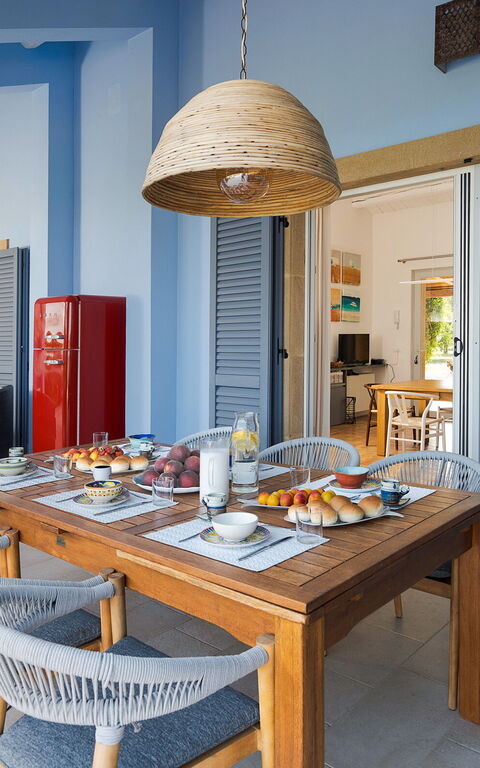 Pigna Blue: Balkon / terras / patio, Buitenkanten, Buitenshuis