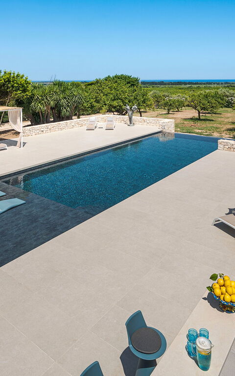 Pigna Blue: Buitenkanten, Buitenshuis, Keer bekeken, zwembad