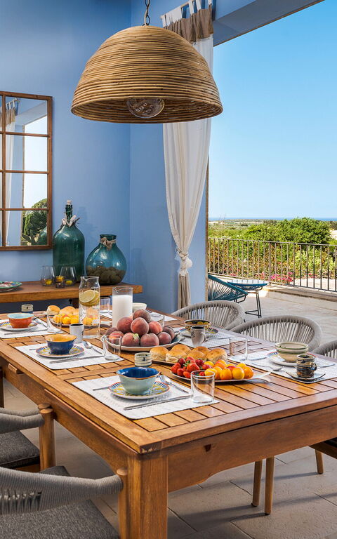 Pigna Blue: Balkon / terras / patio, Buitenkanten, Buitenshuis