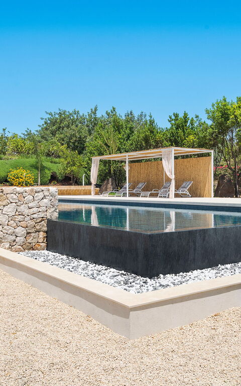 Pigna Blue: Buitenkanten, Buitenshuis, zwembad