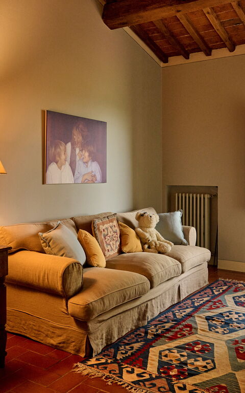 Villa Marliana: Woonkamer