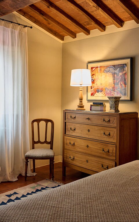 Villa Marliana: slaapkamer