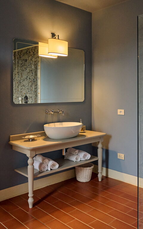 Villa Marliana: Badkamer