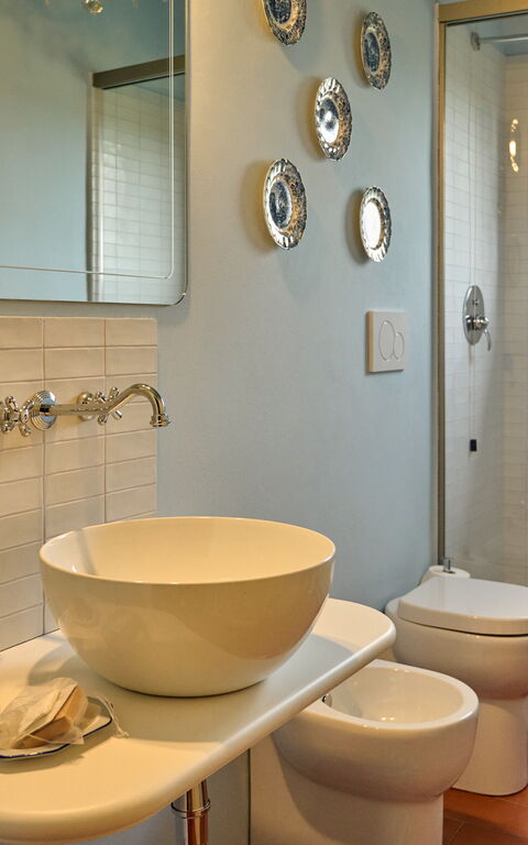 Villa Marliana: Badkamer