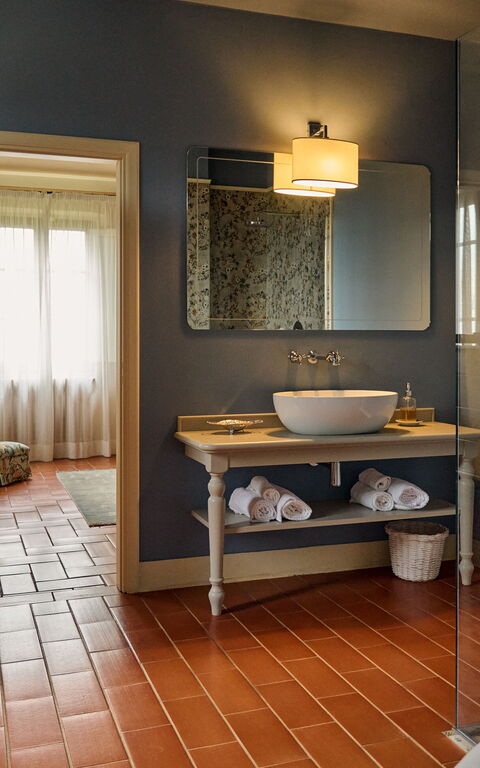 Villa Marliana: Badkamer