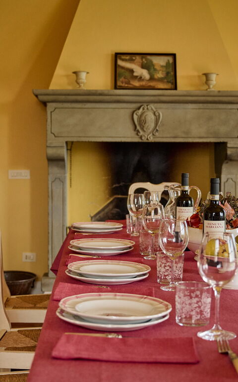 Villa Marliana: Lunchroom