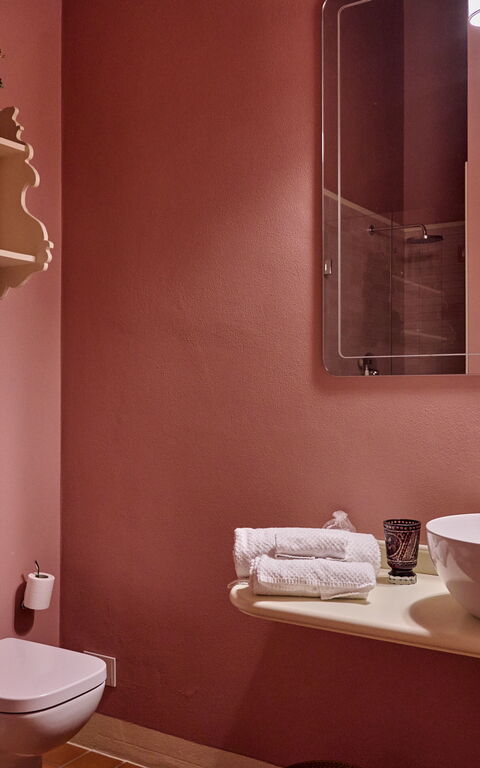 Villa Marliana: Badkamer