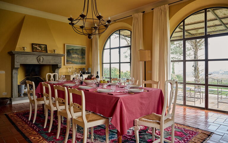Villa Marliana: Lunchroom