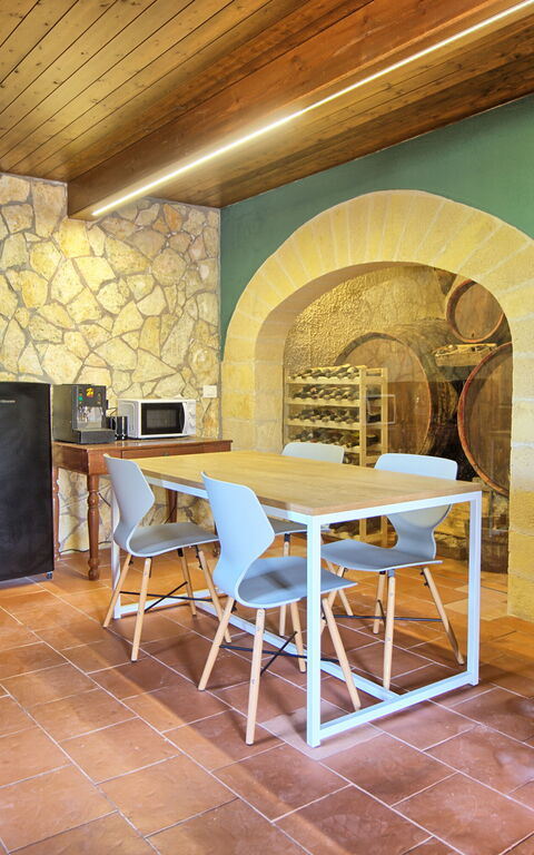 Villa Maraus: Lunchroom, Woonkamer