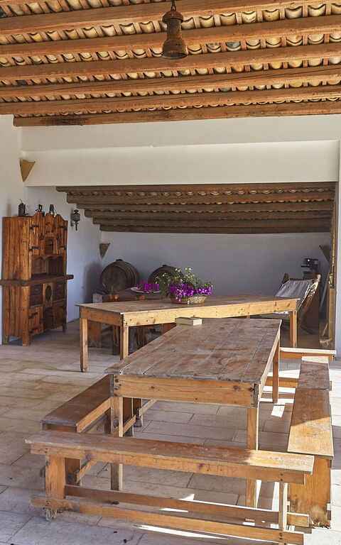 Villa Maraus: Balkon / terras / patio, Buitenkanten, Buitenshuis