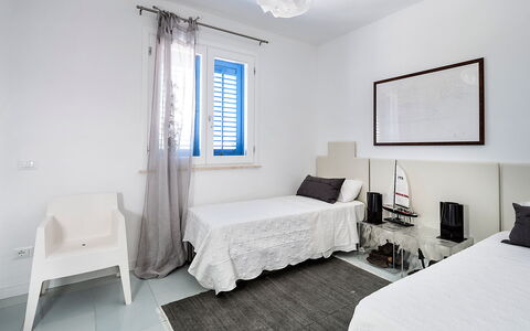 Accommodatie Delfino: slaapkamer