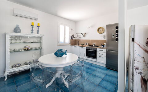 Accommodatie Riccio: Keuken, Lunchroom