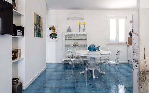 Accommodatie Riccio: Keuken, Lunchroom