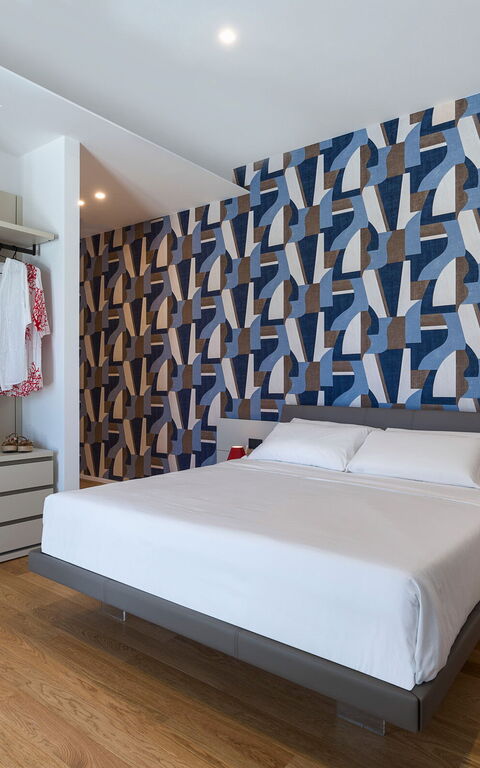 Villa Gianos: slaapkamer