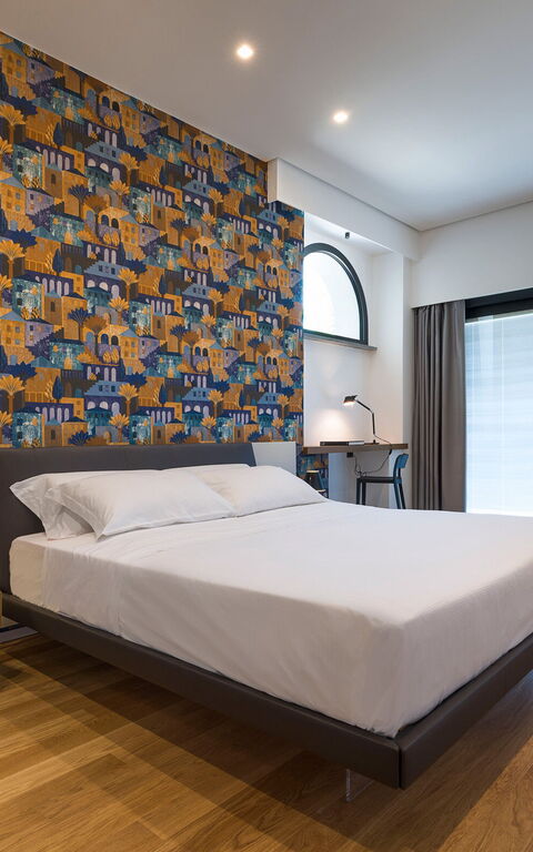 Villa Gianos: slaapkamer