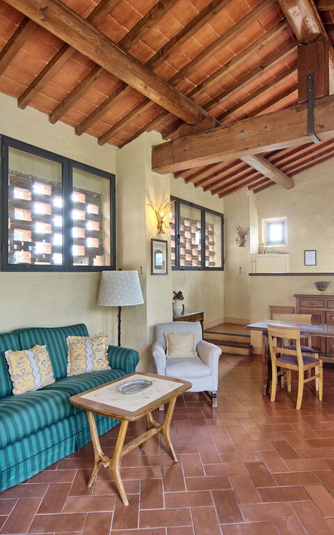 Villa Cona: Woonkamer