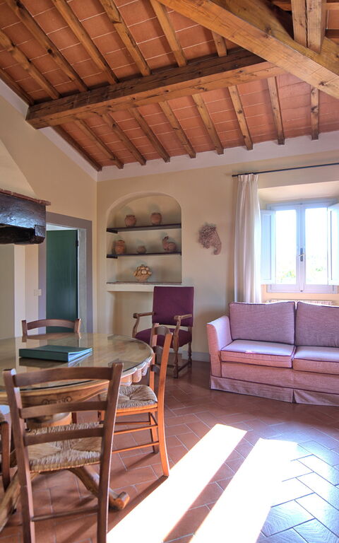 Villa Cona: Woonkamer