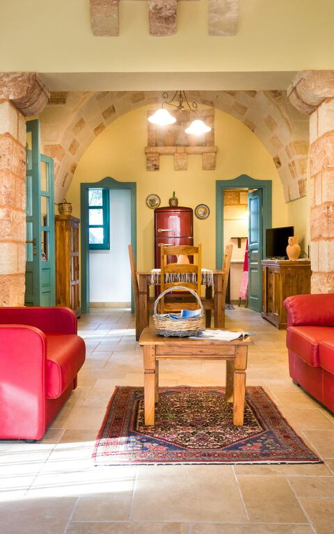 Villa Astrea: Woonkamer