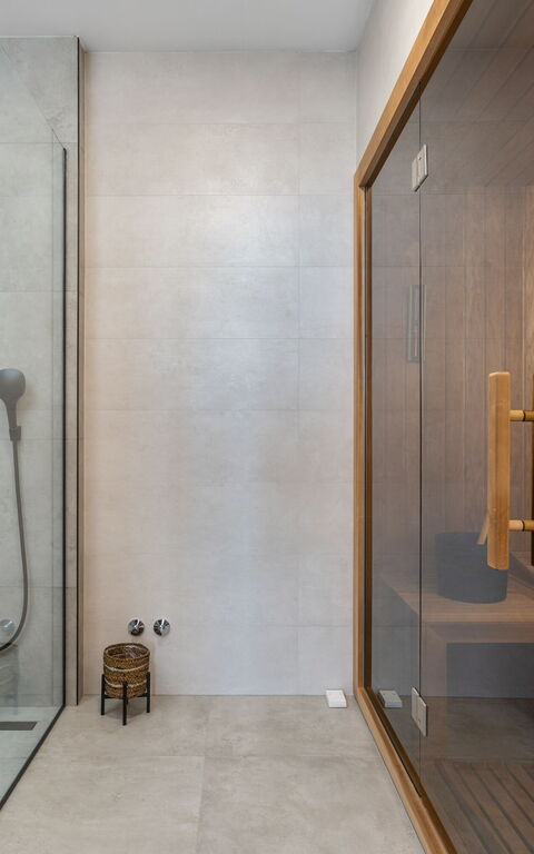 Villa Sea Breeze: Badkamer