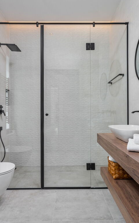 Villa Sea Breeze: Badkamer