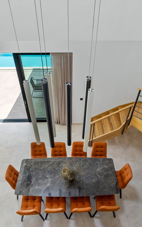 Villa Sea Breeze: Hoofdingang, Lunchroom