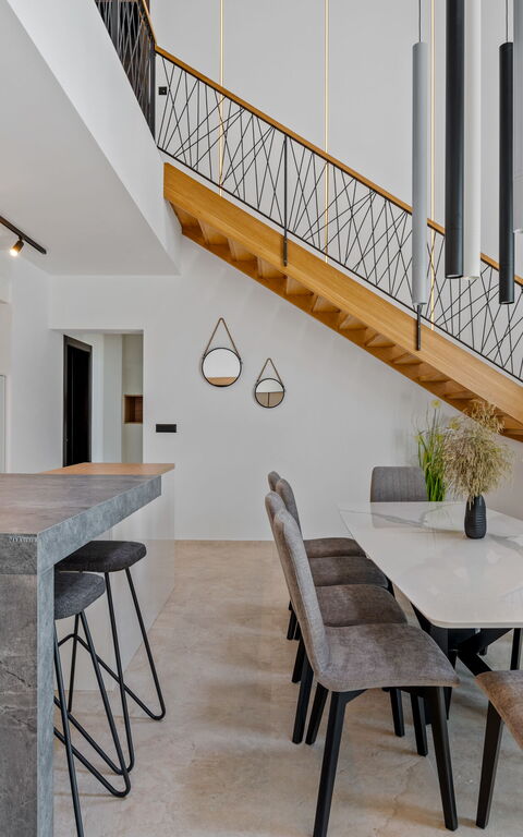 Villa Loma: Keuken, Lunchroom