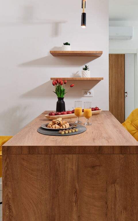 Villa Stella: Keuken, Lunchroom