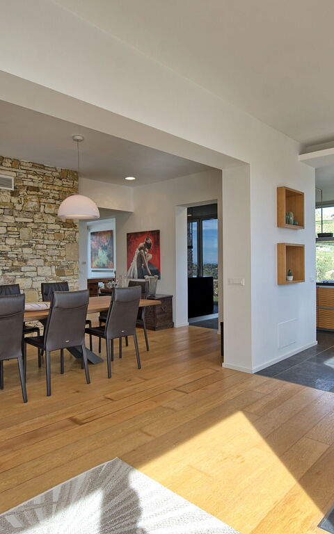 Villa Demetra: Woonkamer