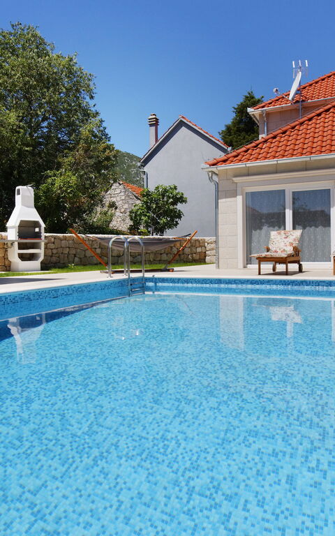 Villa Zupa: Balkon / terras / patio, zwembad