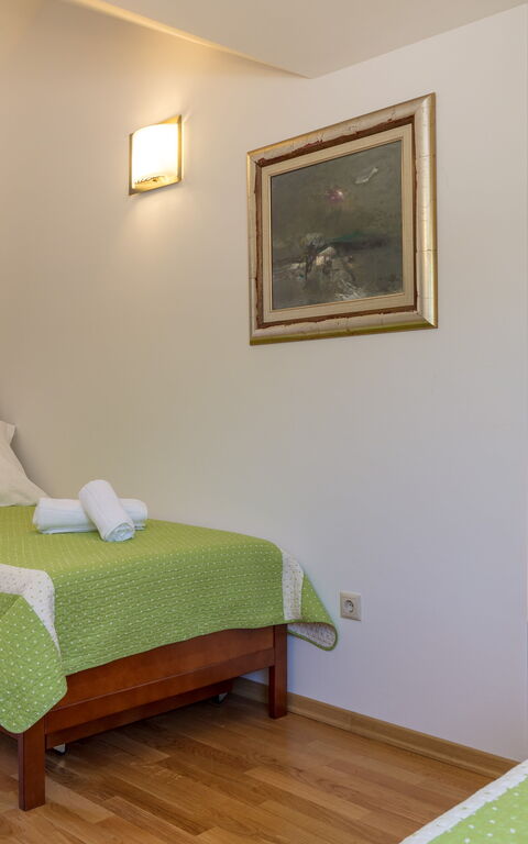 Villa Roglic: slaapkamer