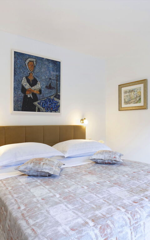 Villa Jure: Badkamer, slaapkamer