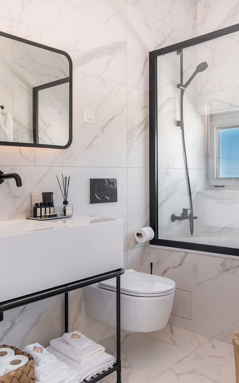 Villa Elektra: Badkamer