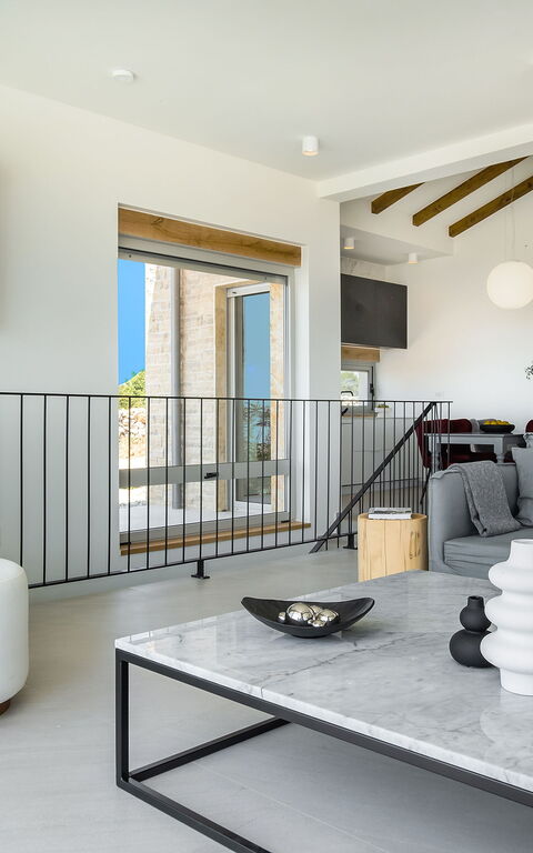 Villa Elektra: Woonkamer