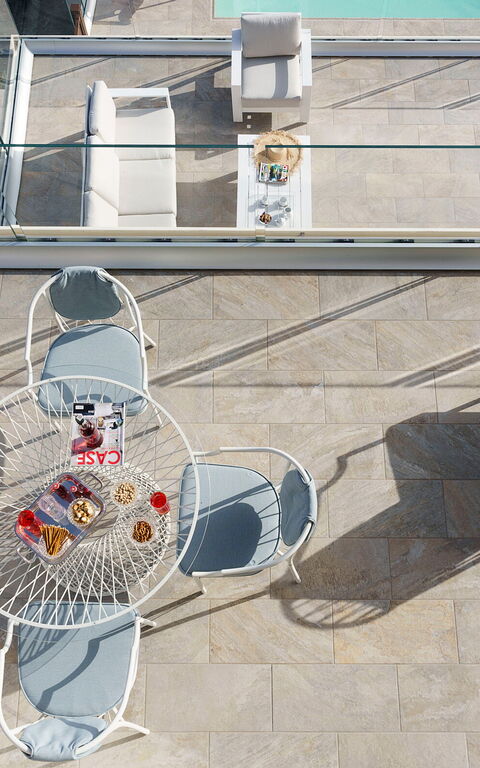 Grand Tour Villa: Balkon / terras / patio, Buitenkanten, Buitenshuis