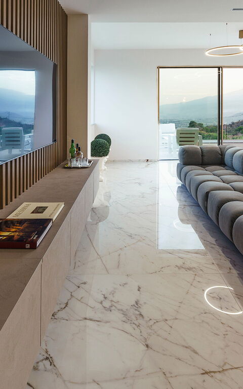 Grand Tour Villa: Woonkamer