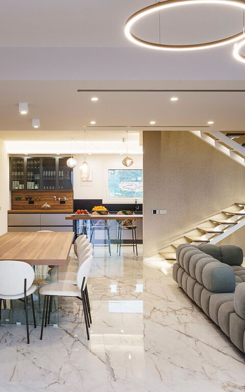 Grand Tour Villa: Woonkamer