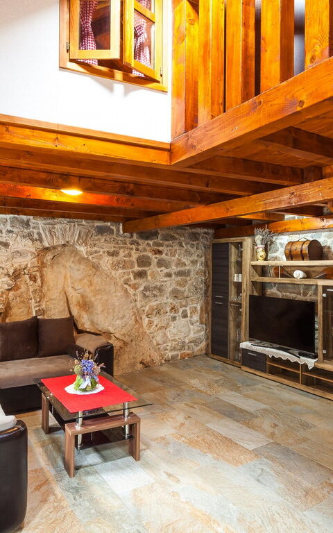 Villa Azurit: Woonkamer