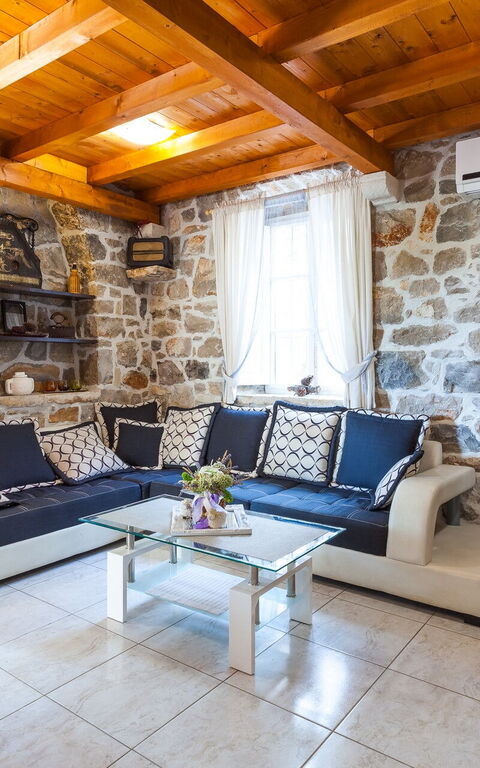 Villa Azurit: Woonkamer