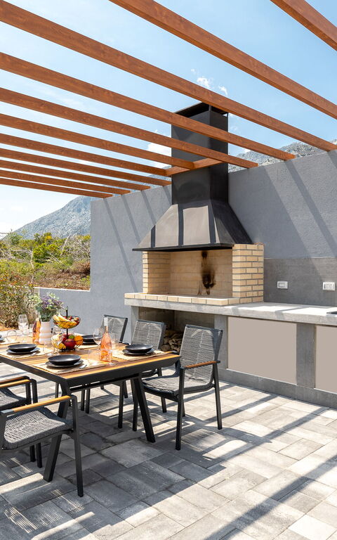 Villa Spectrum: Balkon / terras / patio, Buitenshuis